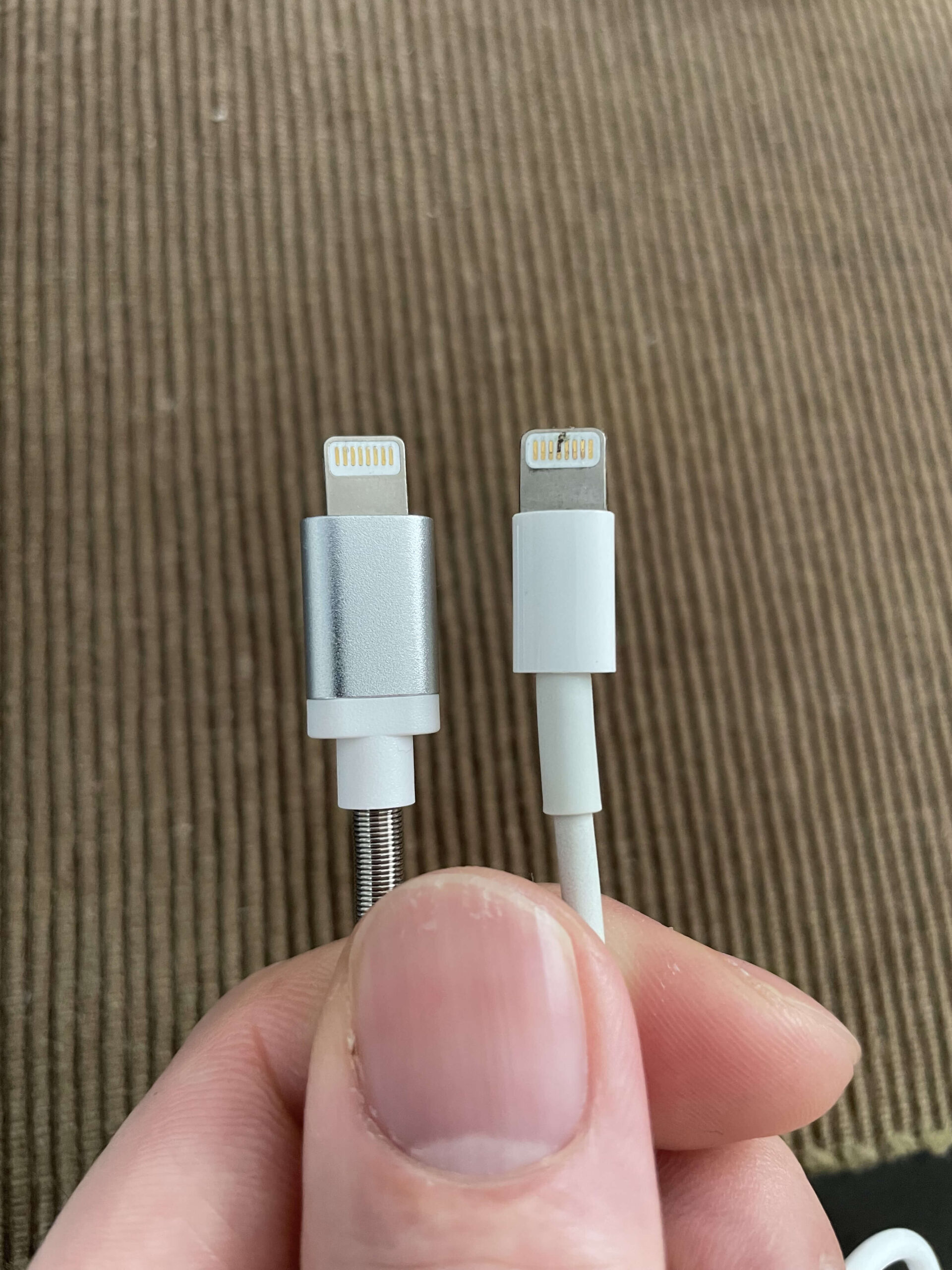 スリコで購入したロングライトニングケーブルを使ってみた結果｜ChorotenBlog